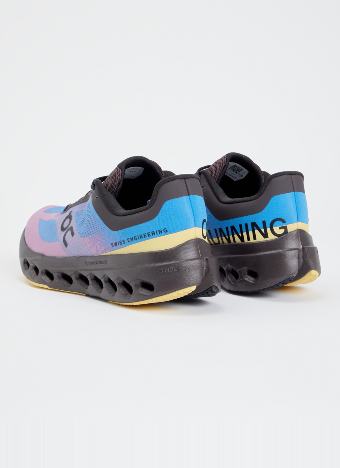 On Cloudsurfer Next hardloopschoen met mesh details - achterkant lila
