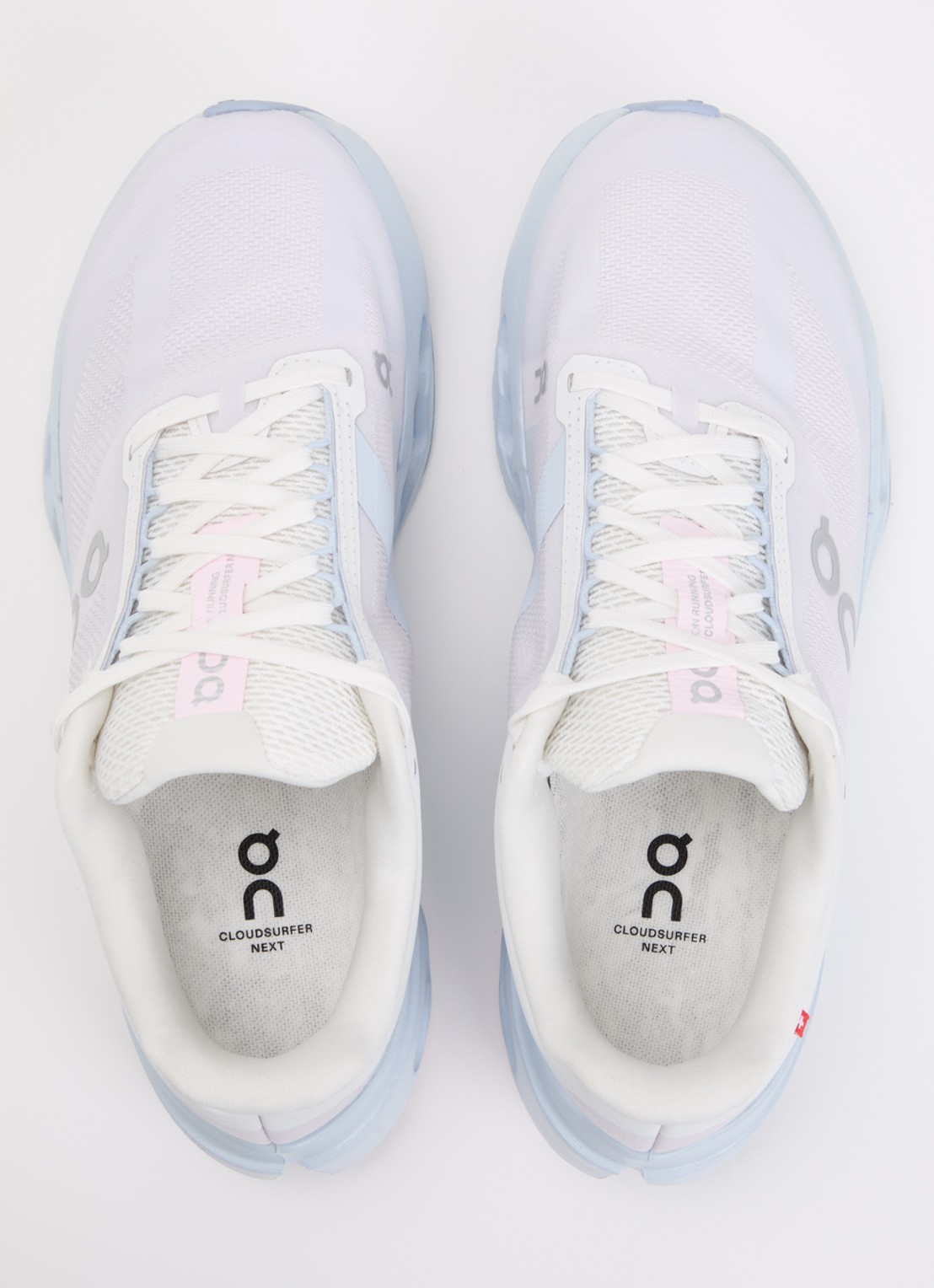 On Cloudsurfer Next sneaker van mesh met logo - detail 4 lichtpaars