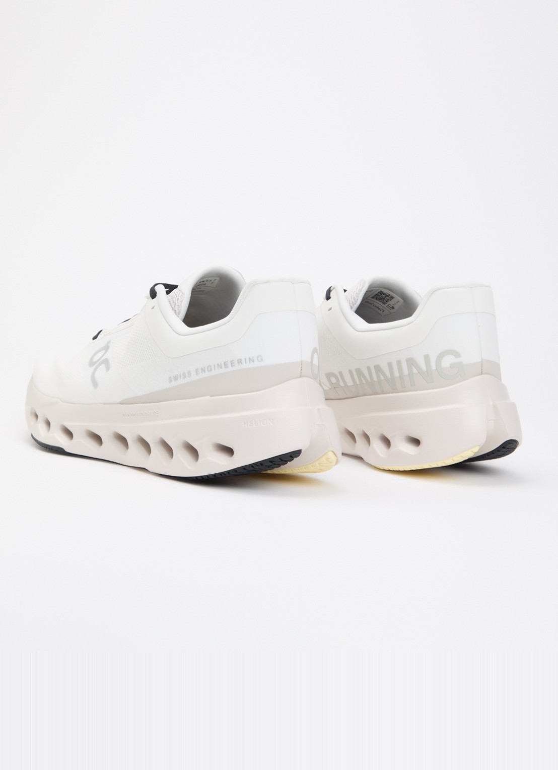 On Cloudsurfer Next sneaker van mesh met logo - achterkant 2 wit