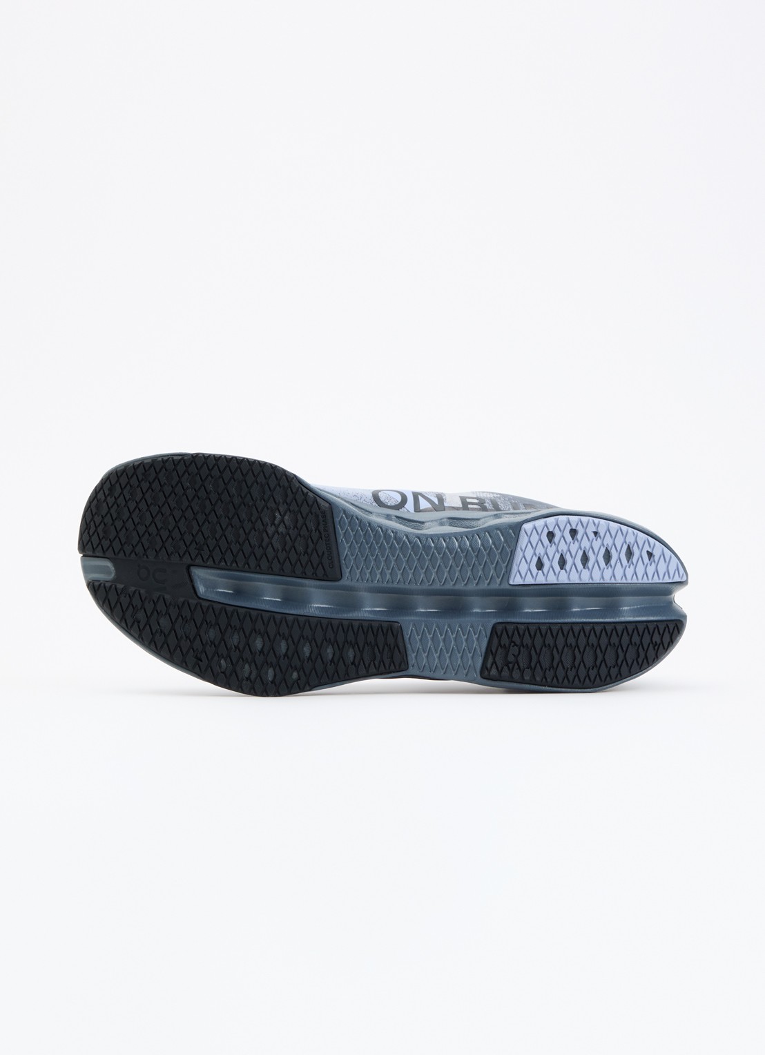 On Cloudsurfer Next sneaker van mesh met logo - detail 5 blauwgrijs