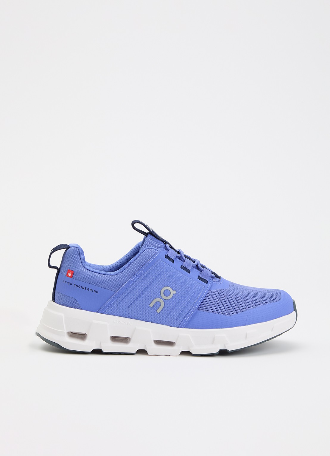 On Cloudswift sneaker met mesh details - voorkant lavendel