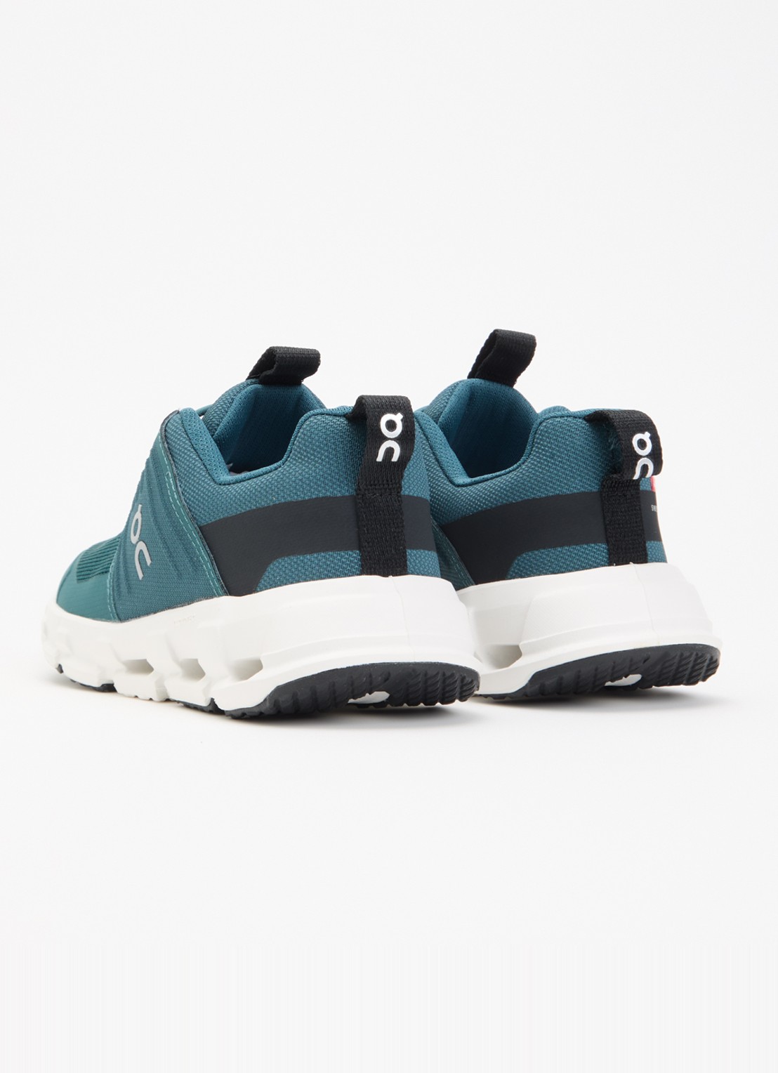 On Cloudswift sneaker van mesh - achterkant 4 groen