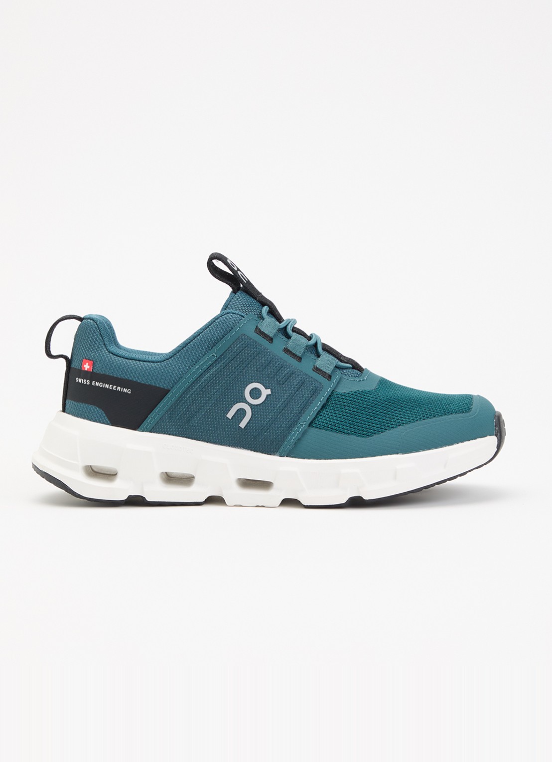 On Cloudswift sneaker van mesh - voorkant groen