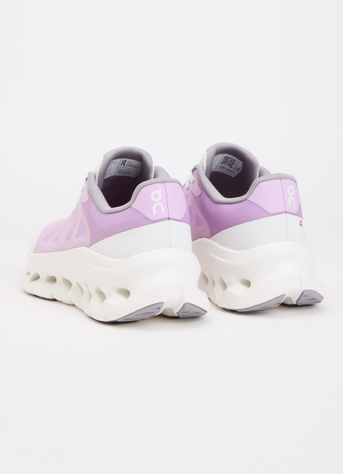 On Cloudtilt Remix sneaker van mesh met logo - achterkant 2 lila