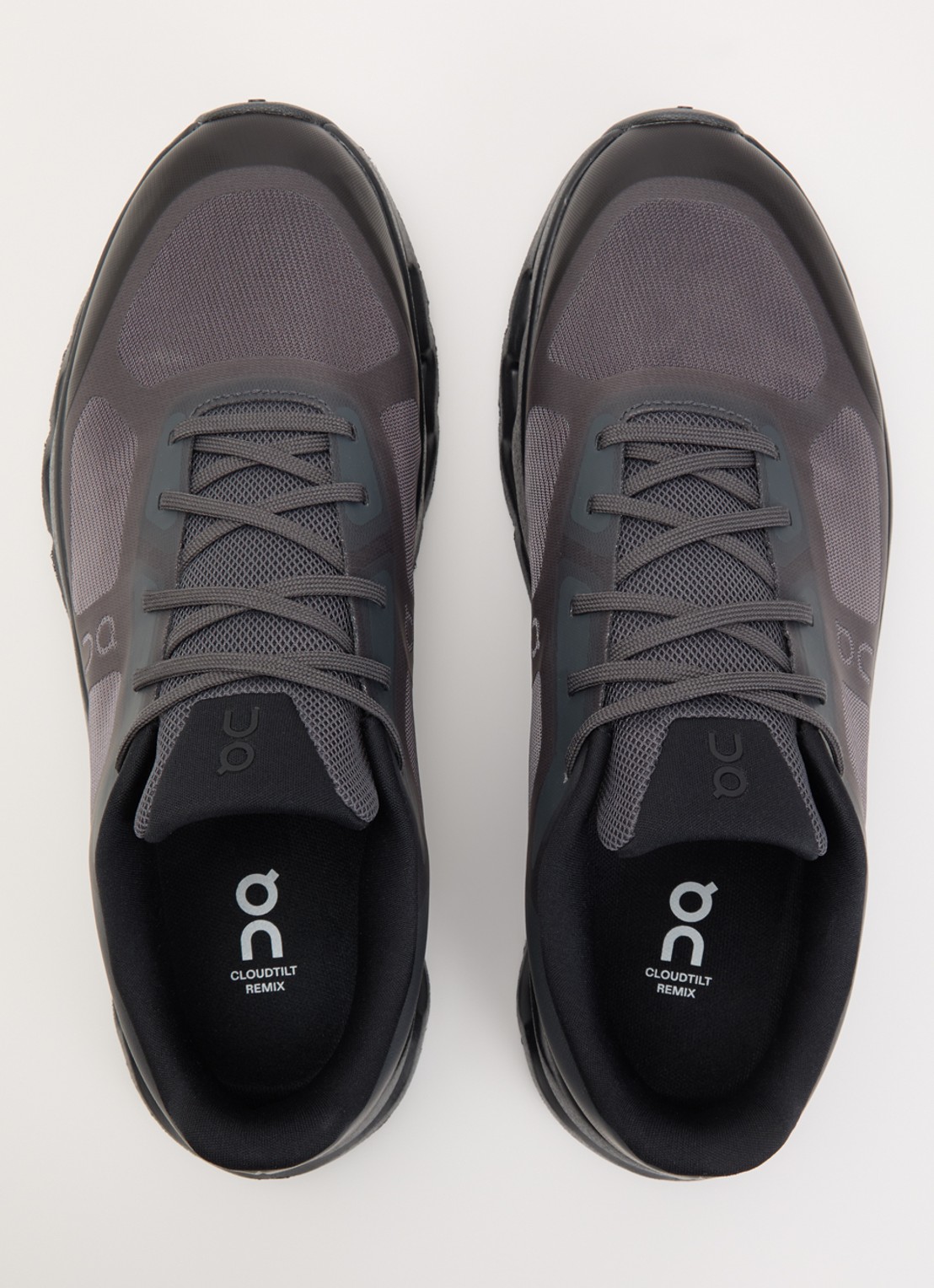 On Cloudtilt Remix sneaker van mesh met logo - detail 4 zwart