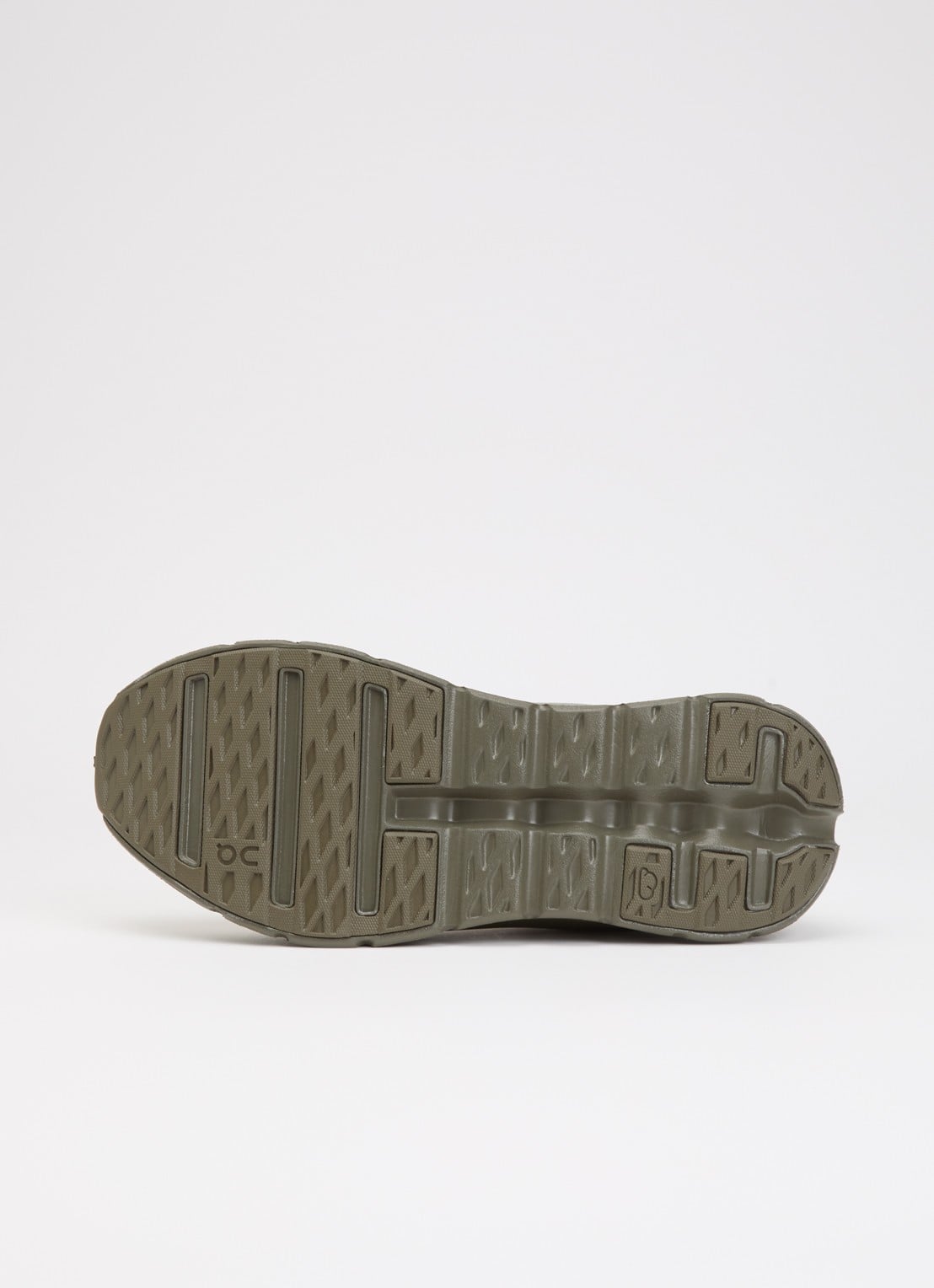 On Cloudtilt sneaker met gebreid bovenwerk en logo - detail 3 bronsgroen