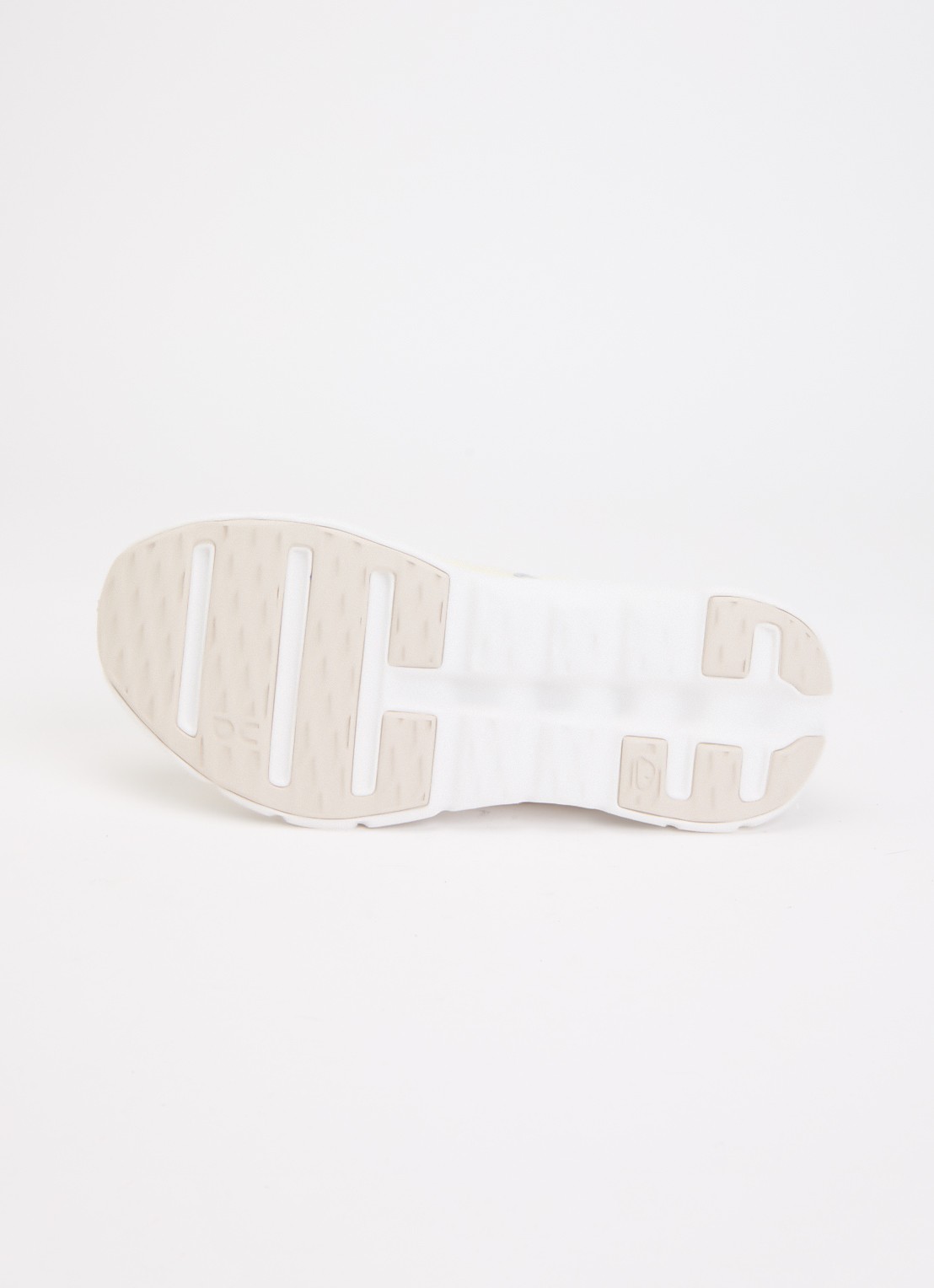 On Cloudtilt sneaker met gebreid bovenwerk - detail 5 vanillegeel