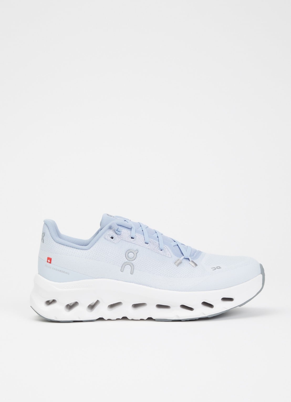 On Cloudtilt sneaker met logo - voorkant lichtblauw