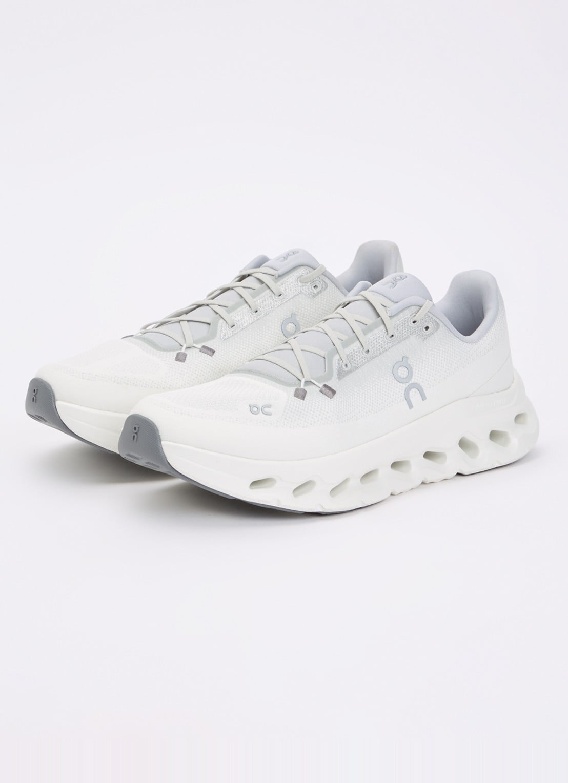 On Cloudtilt sneaker met logo - detail 4 gebroken wit