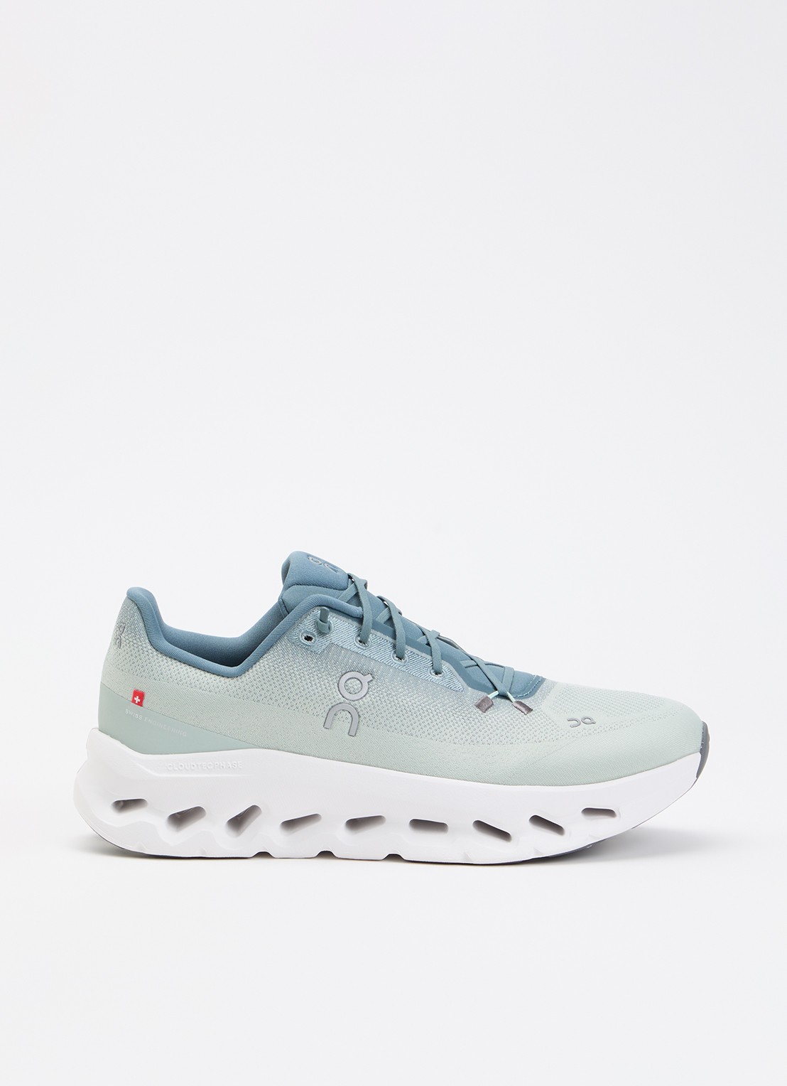 On Cloudtilt sneaker met logo  - voorkant blauw