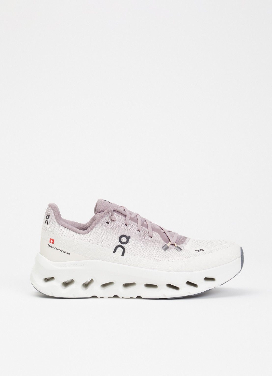 On Cloudtilt sneaker met mesh details - voorkant 4 oudroze