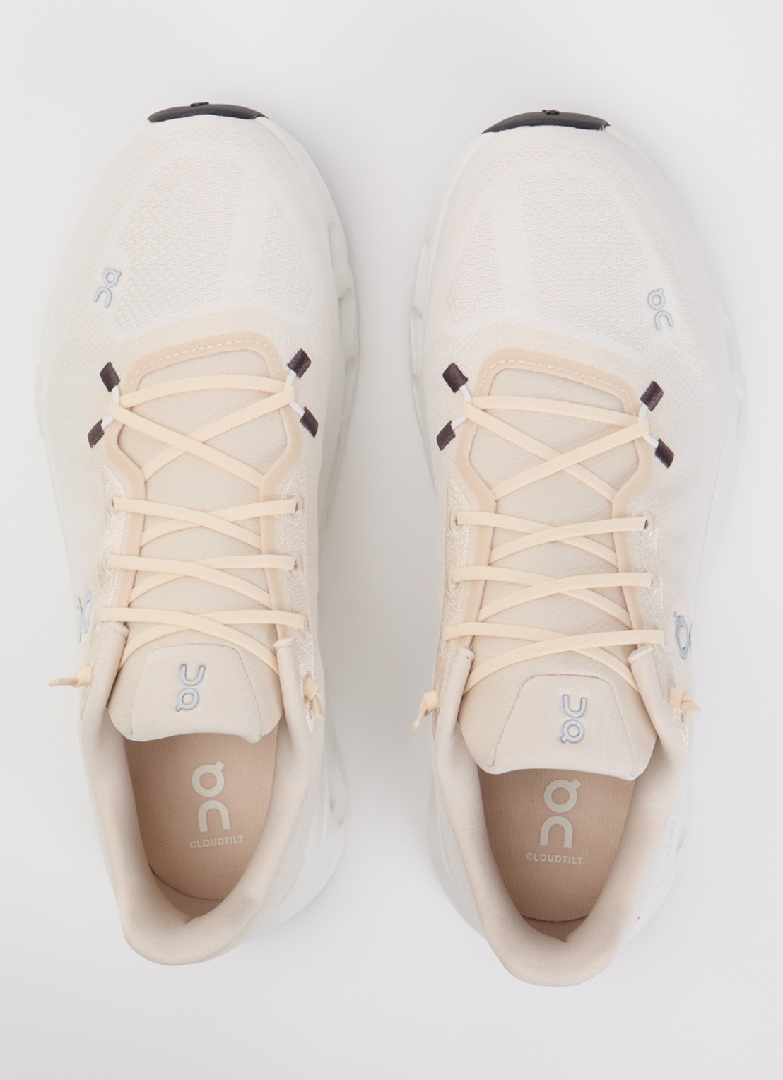On Cloudtilt sportschoen van mesh  - detail 3 beige