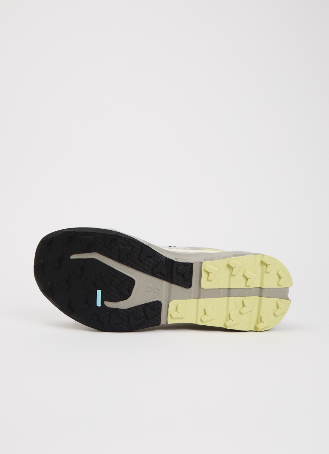 On Cloudvista 3 sneaker met gebreid bovenwerk - detail 4 donkerbeige