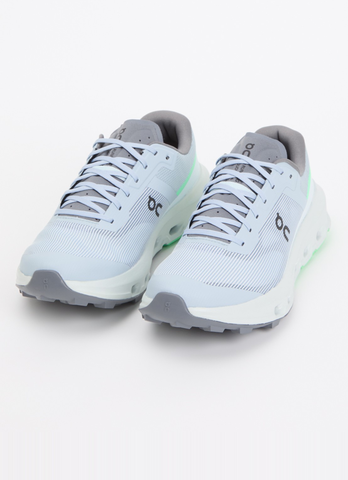 On Cloudvista 3 sneaker met gebreid bovenwerk - detail 3 blauwgrijs