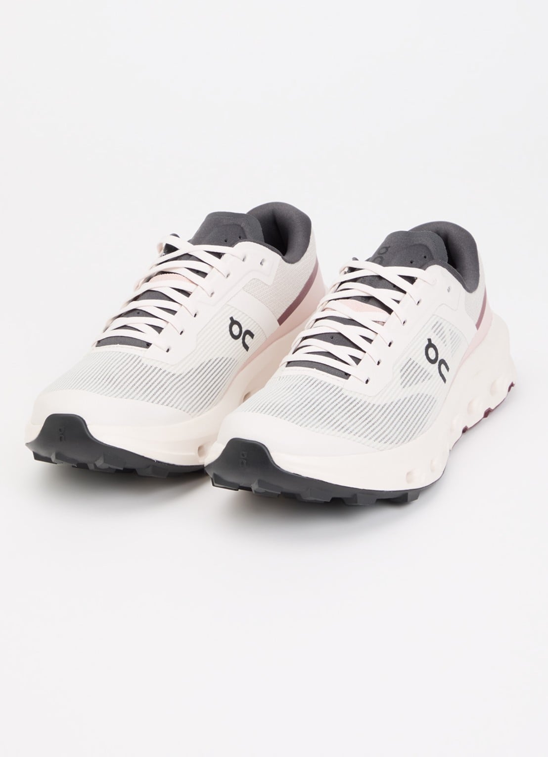 On Cloudvista 3 sneaker van mesh met logo - detail 3 creme