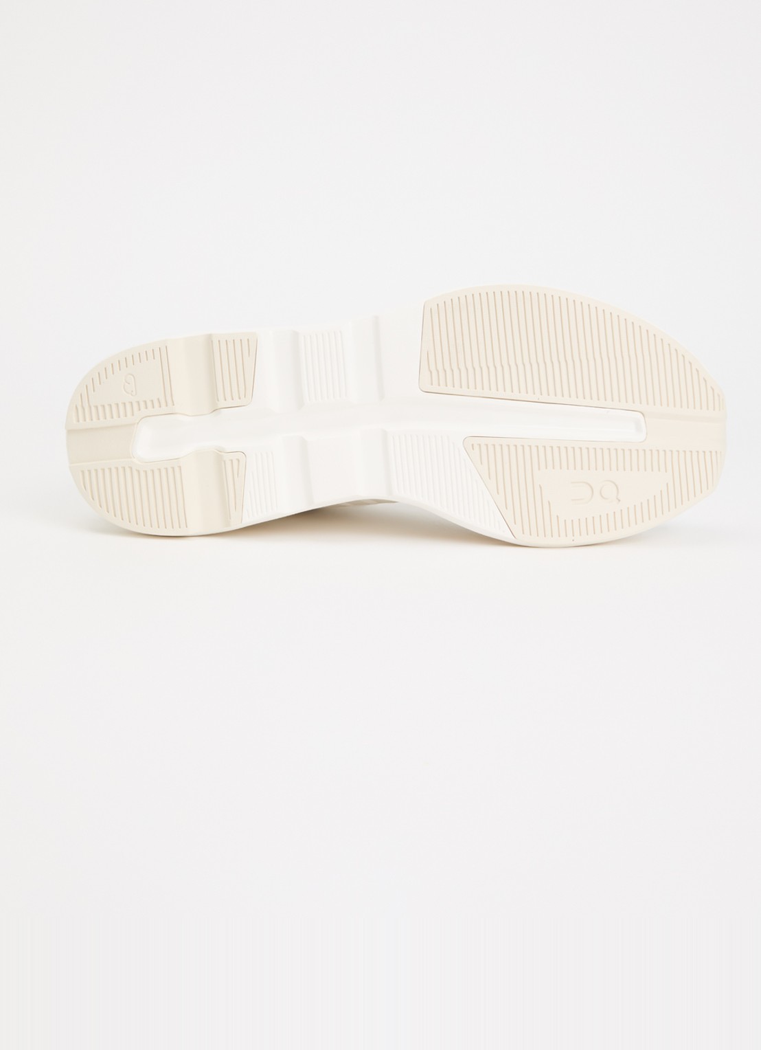 On Cloudzone sneaker met gebreid bovenwerk - detail 4 creme