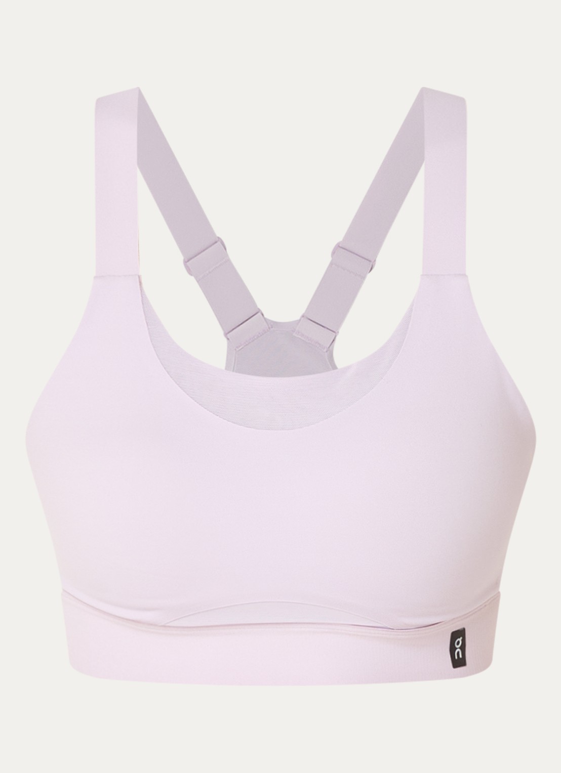 On Performance sport bh met medium support - voorkant 3 lila