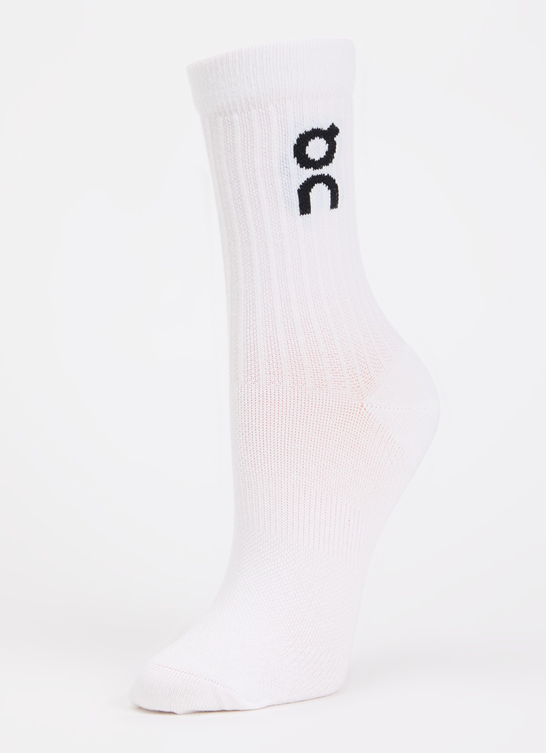 On Sportsokken in 3-pack - detail wit