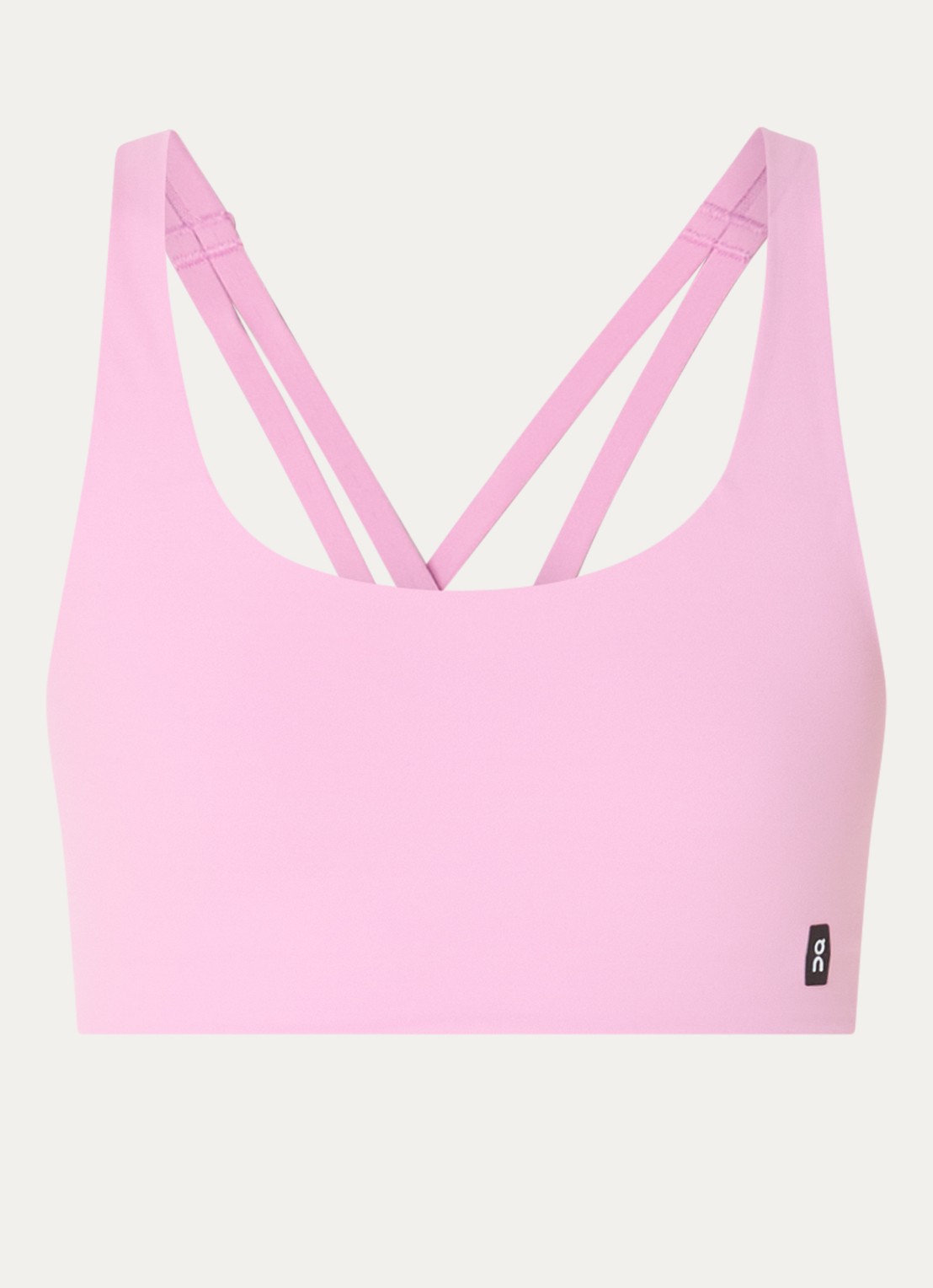 On Studio sport bh met light support - voorkant 3 roze