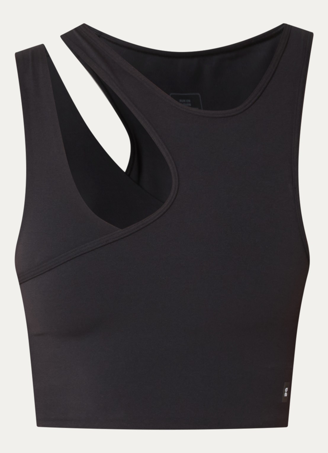 On Studio sport bh met medium support - voorkant 2 zwart