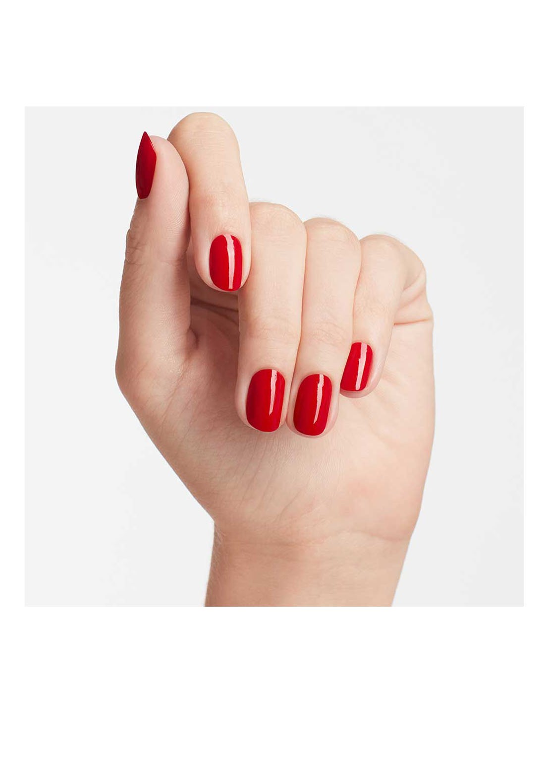 OPI Nail Lacquer - nagellak - detail 4 big apple red