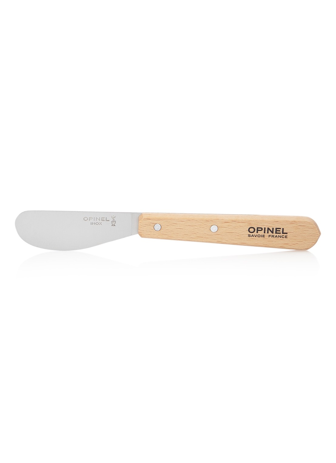 Opinel 117 botermes 16 cm - voorkant lichtbruin