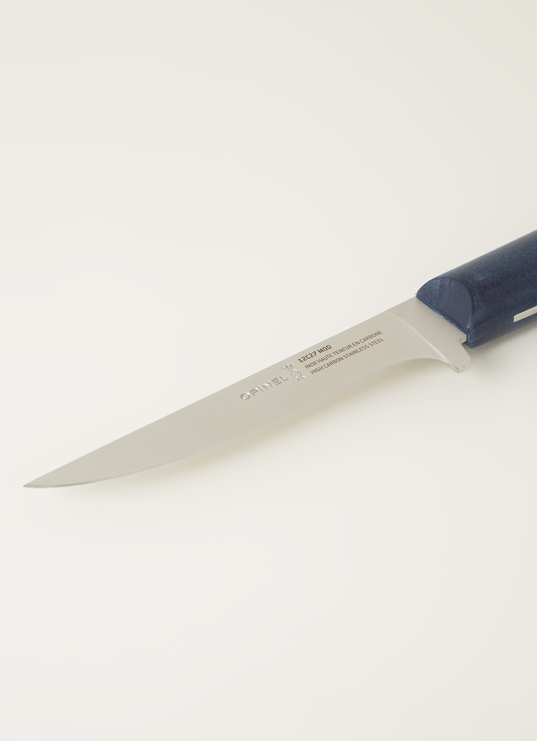 Opinel Intempora uitbeenmes 26 cm - detail blauw