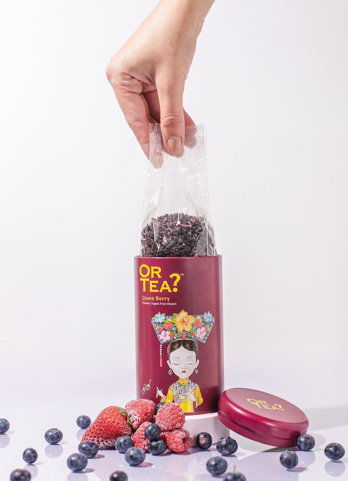 Or Tea? Queen Berry Fruit Blend thee 100 gram - detail undefined