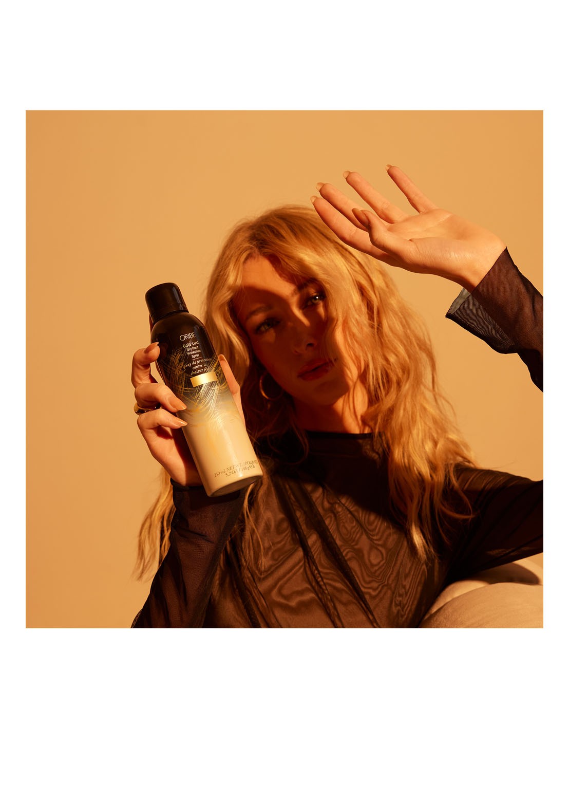 Oribe Gold Lust Dry Heat Protection Spray - hittebeschermende haarspray - detail 2 undefined