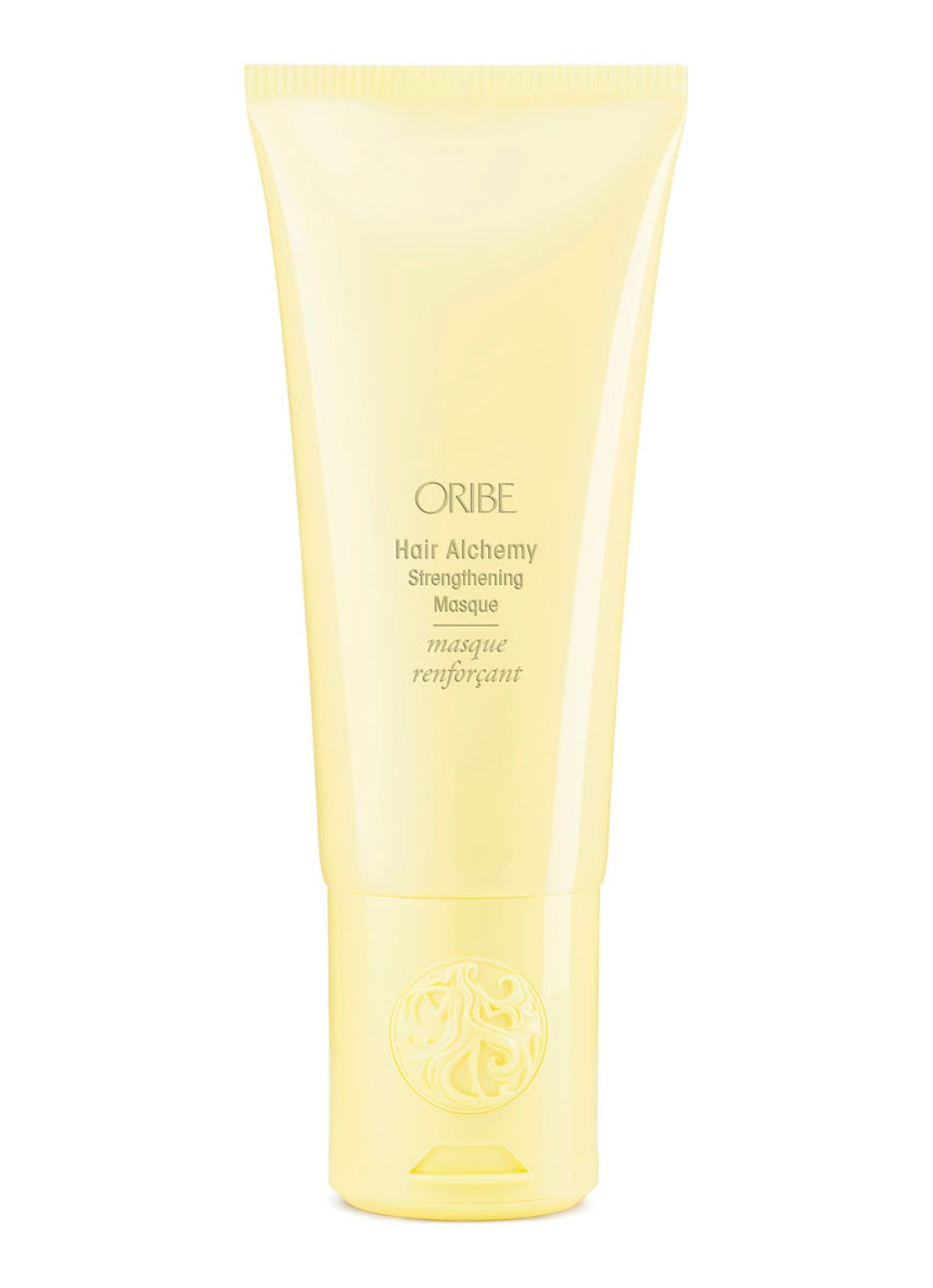 Oribe Hair Alchemy Strengthening Masque - haarmasker - voorkant 2 transparant