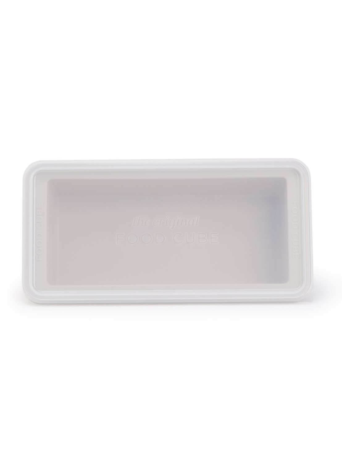 Original Food Cube Mealprep bak 1 liter - voorkant zand