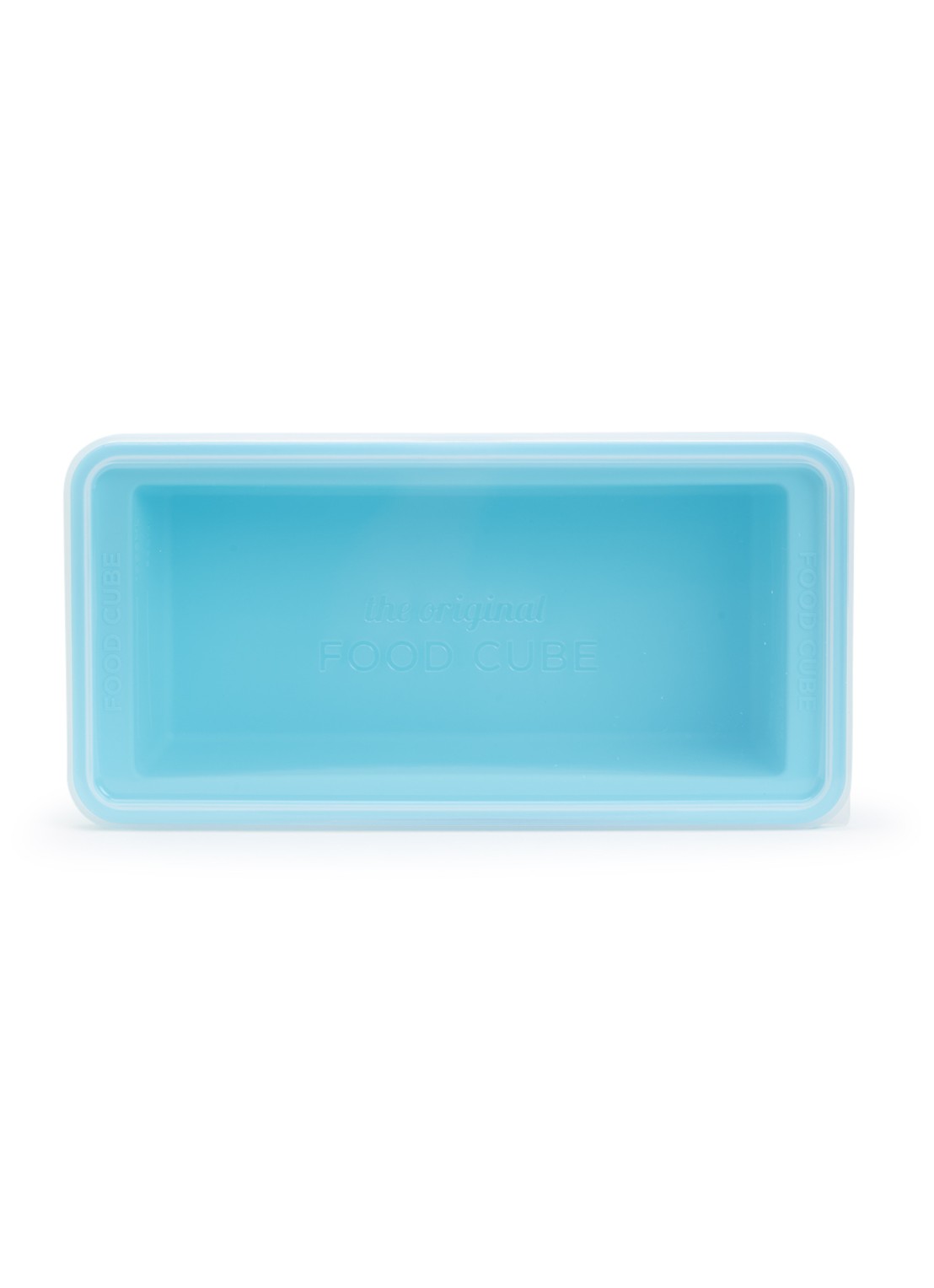 Original Food Cube Mealprep bak 1 liter - voorkant blauw