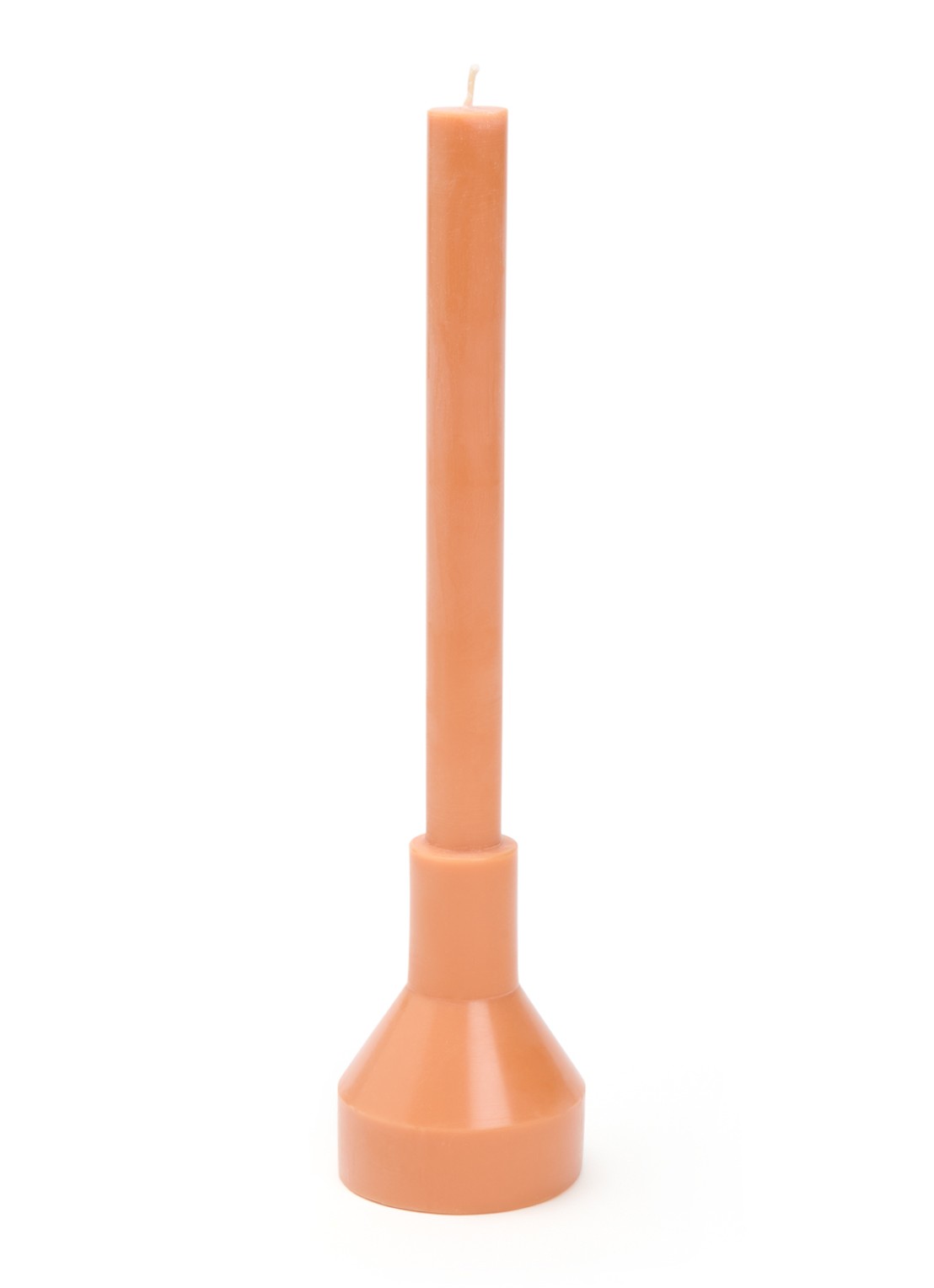 originalhome Candle & Holder kaars 29,5 cm - voorkant oranje