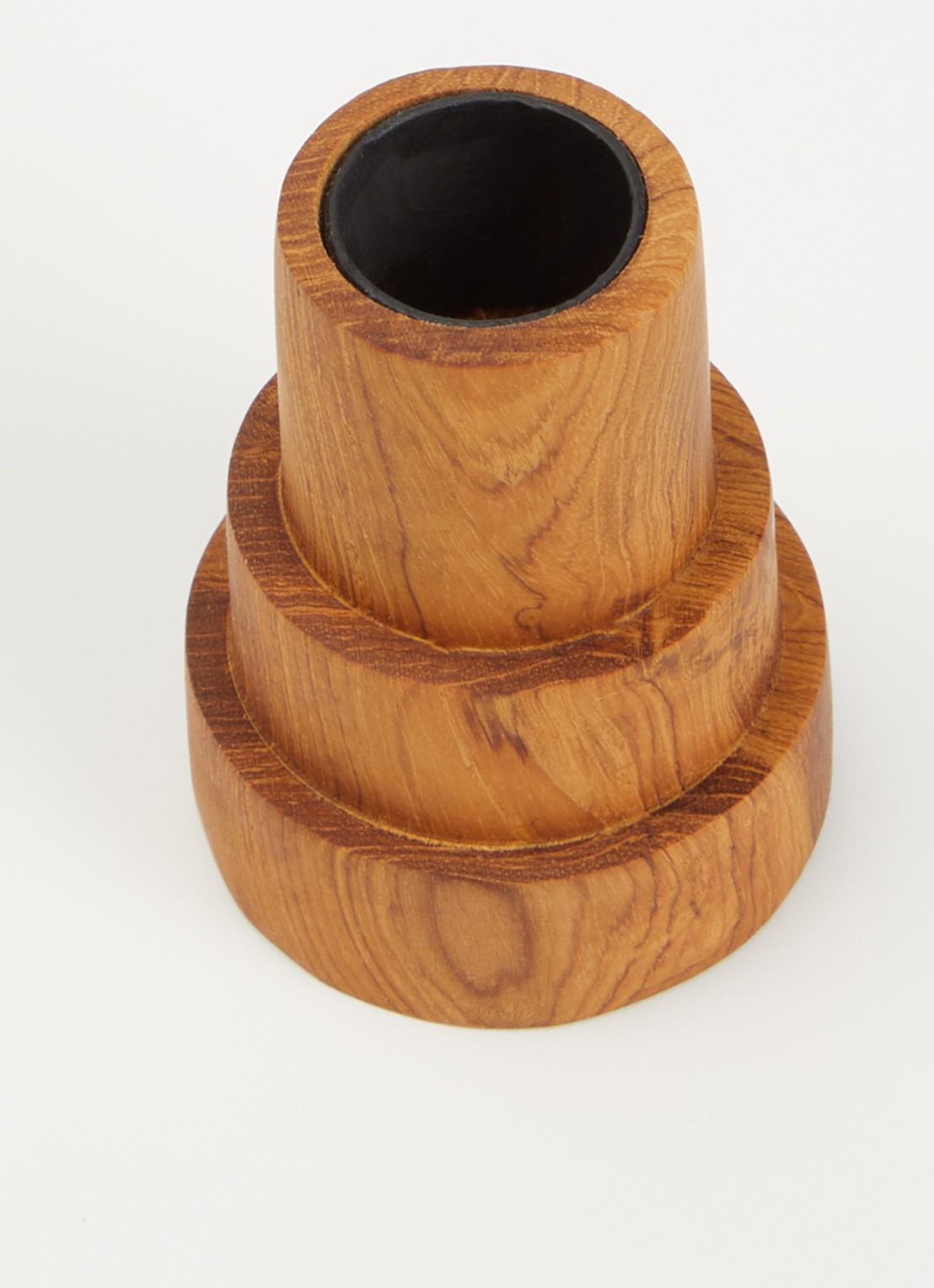 originalhome Layered 1 kandelaar 6 cm - voorkant 2 bruin