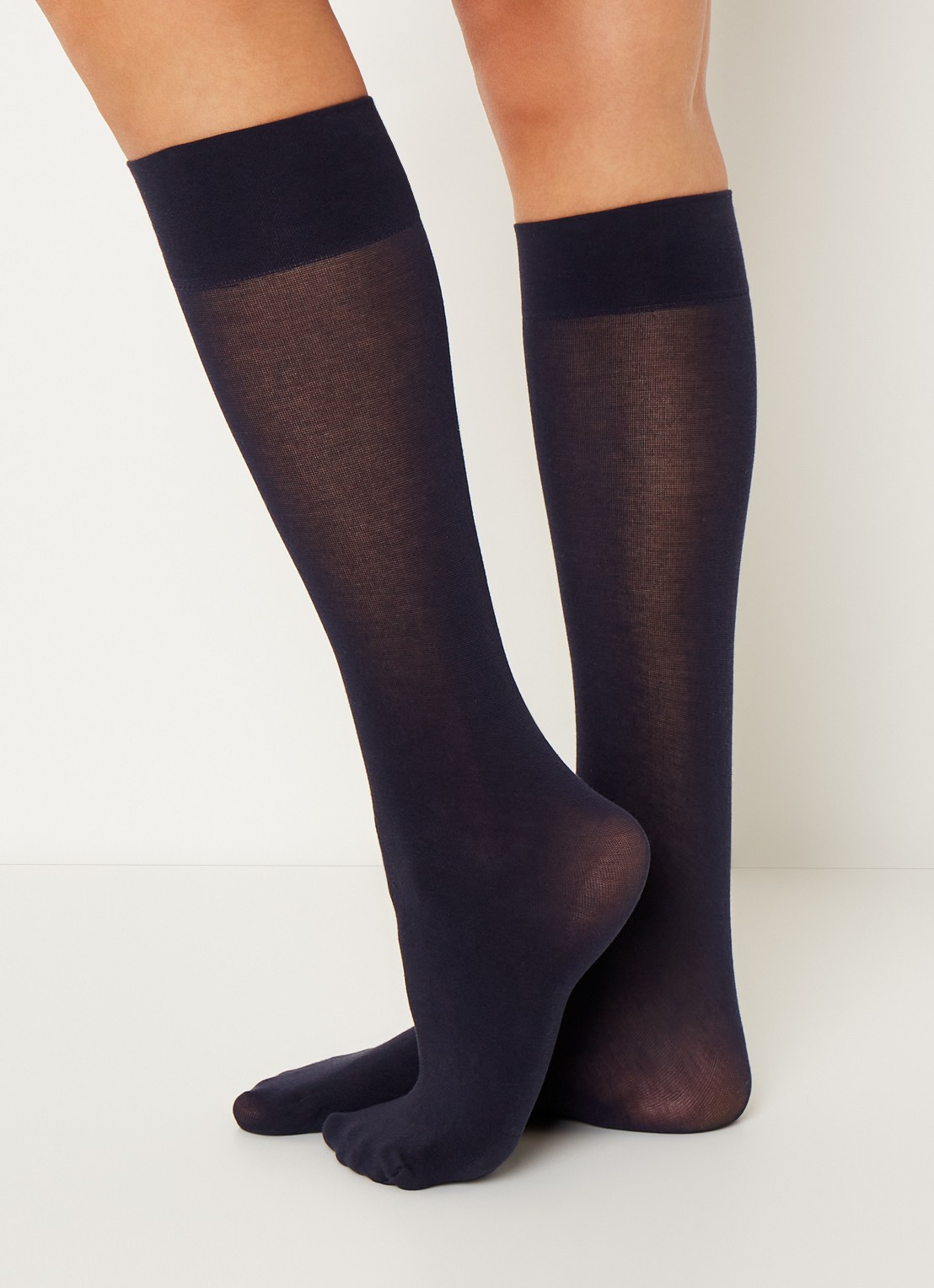 Oroblu All Colors kniekousen - voorkant 3 donkerblauw