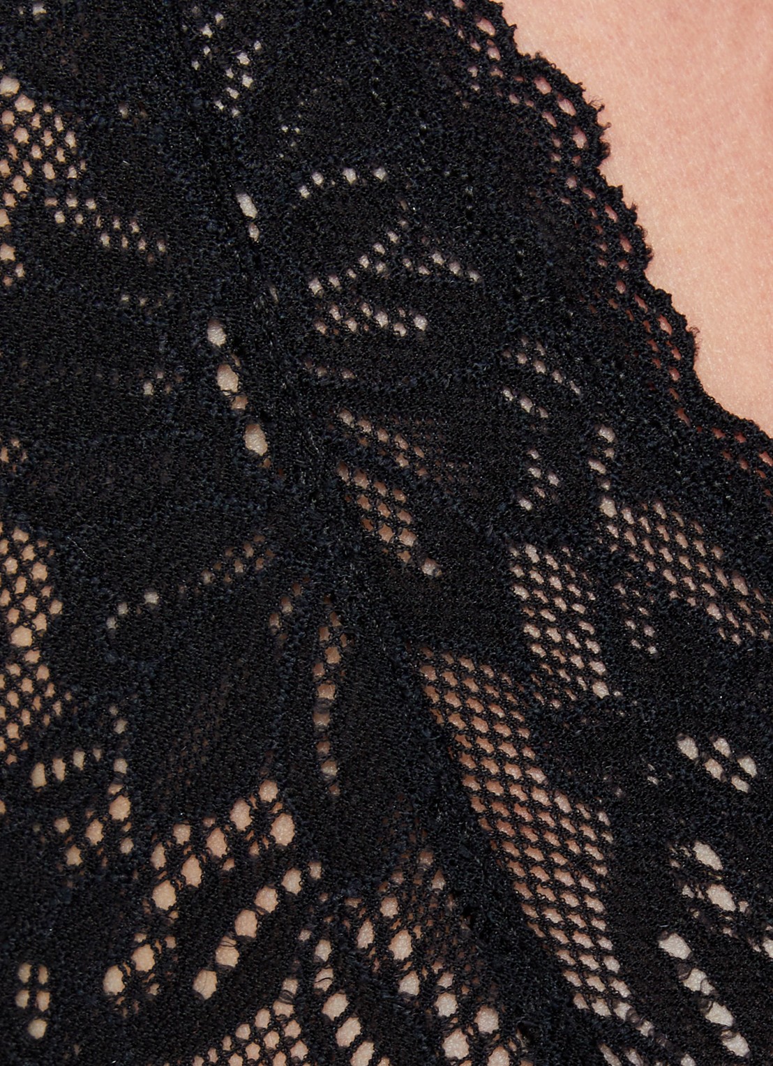 Oroblu Bralette van kant - detail 4 zwart