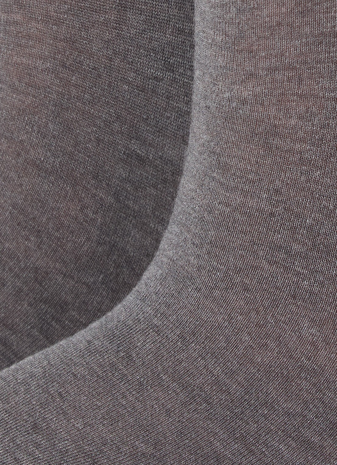 Oroblu Cheryl kniekousen in kasjmierblend - detail grijs