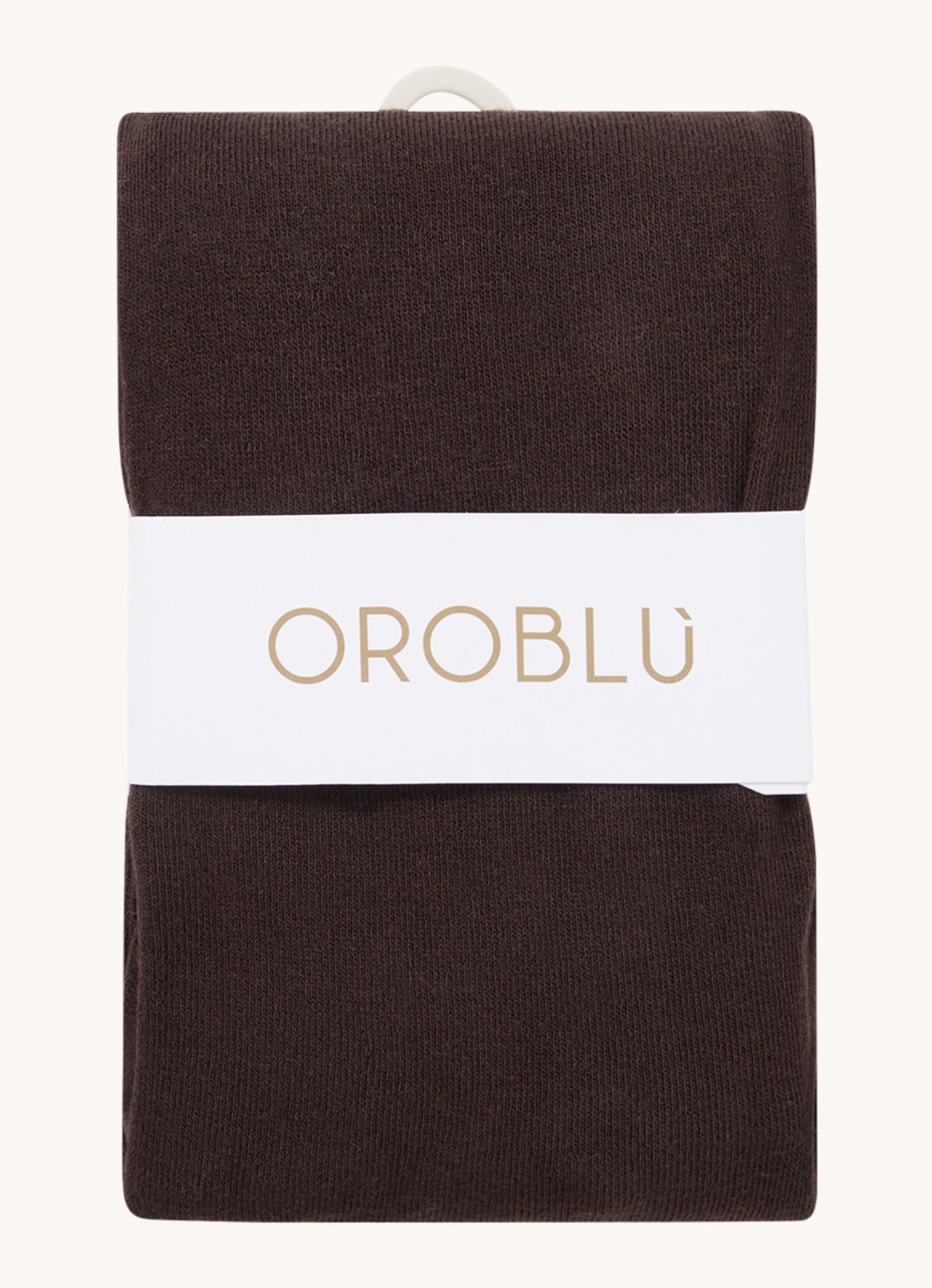 Oroblu Cheryl maillot in kasjmierblend - voorkant 3 bruin