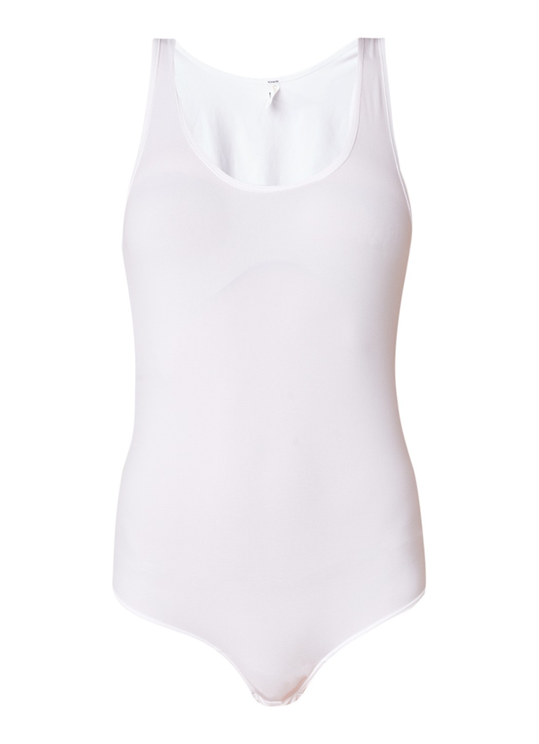 Oroblu Dolcevita body met ronde hals - voorkant 3 wit