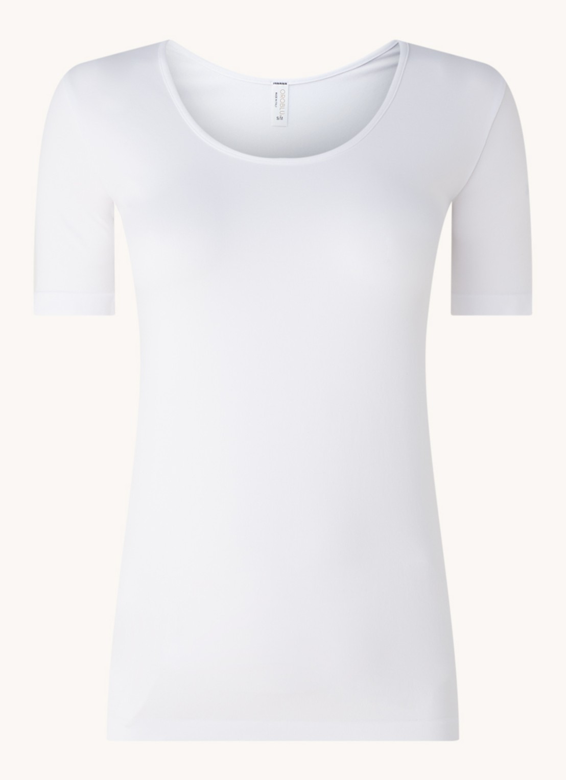 Oroblu Dolcevita Microfibre T-shirt - voorkant 2 wit