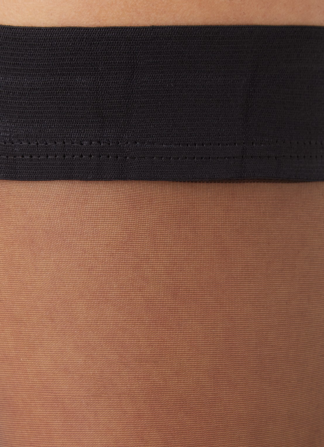 Oroblu Geo Up hold-ups in 8 denier  - detail zwart