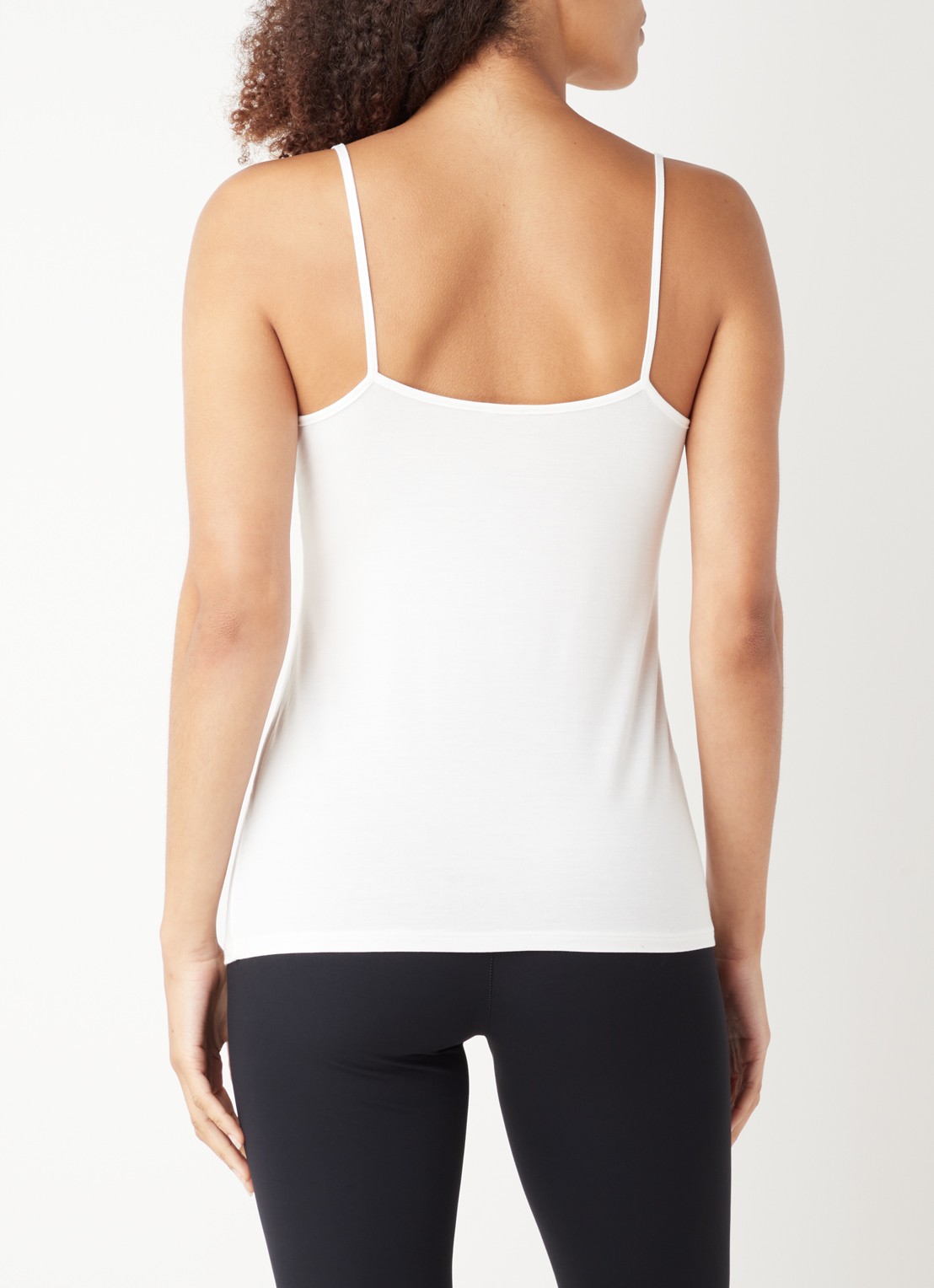 Oroblu Perfect Line cami top van modal - achterkant 3 ivoor