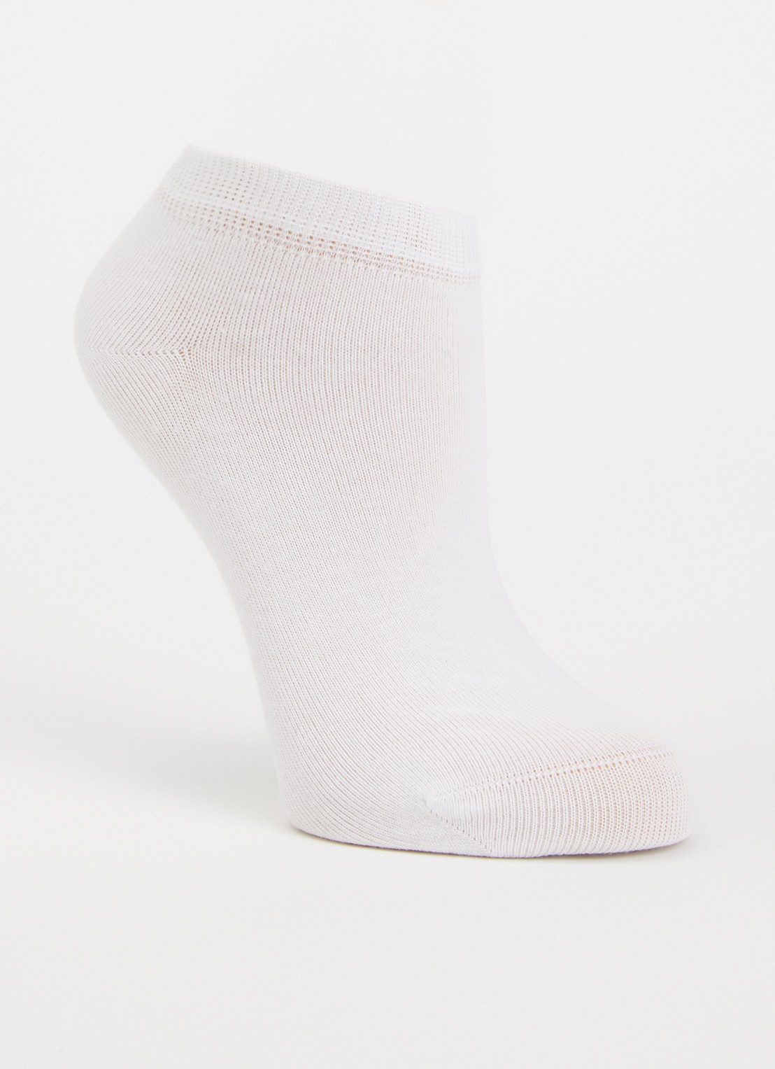 Oroblu Sneakersokken in katoenblend  - voorkant wit