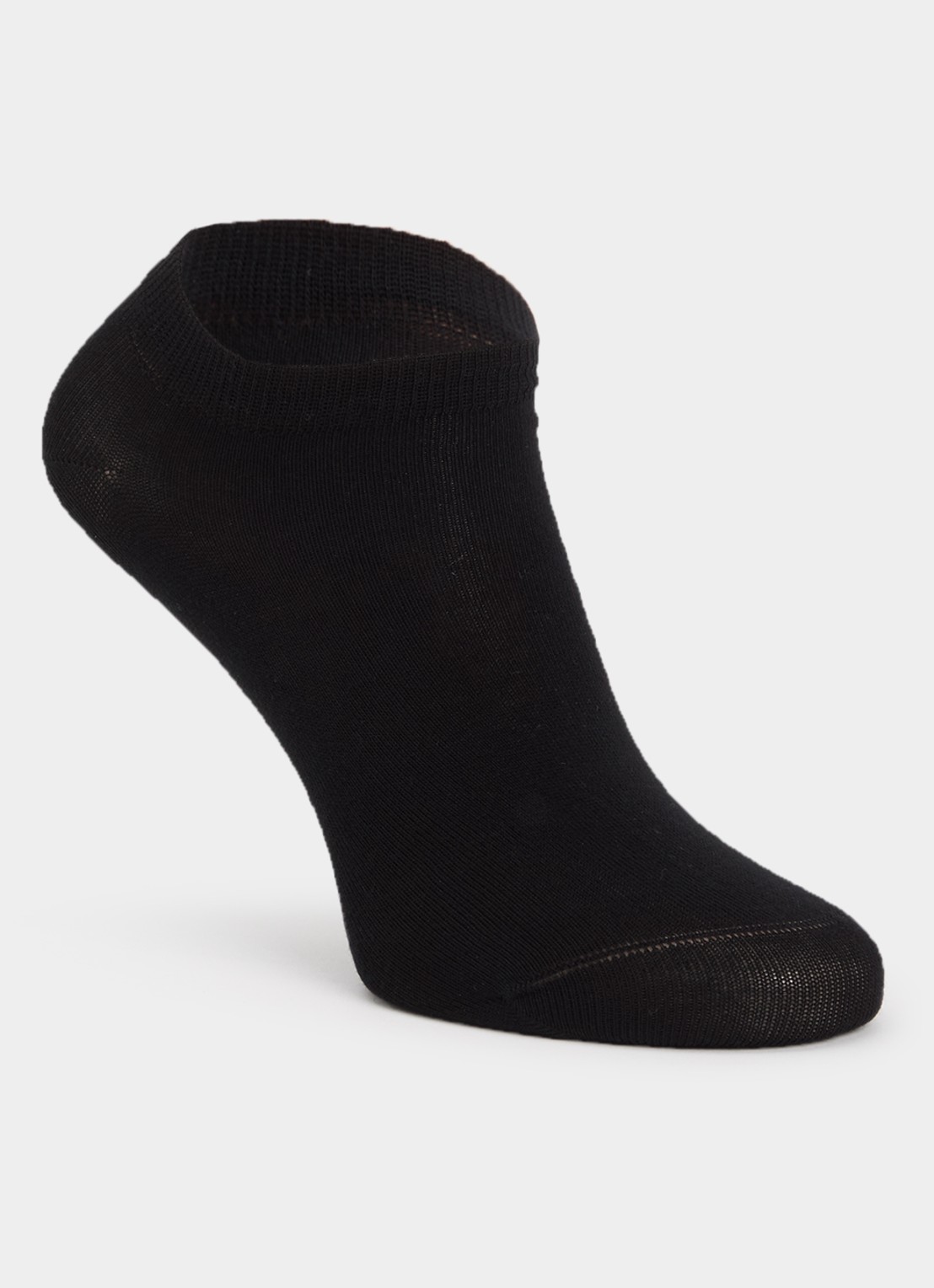 Oroblu Sneakersokken in katoenblend  - voorkant 2 zwart