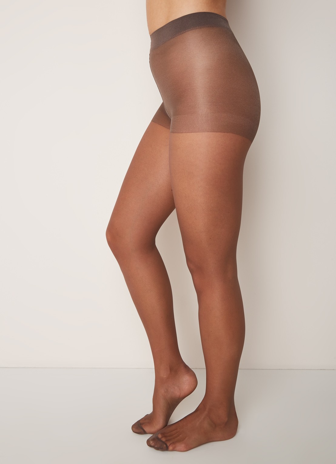 Oroblu Vanité panty in 15 denier - voorkant 3 middengrijs