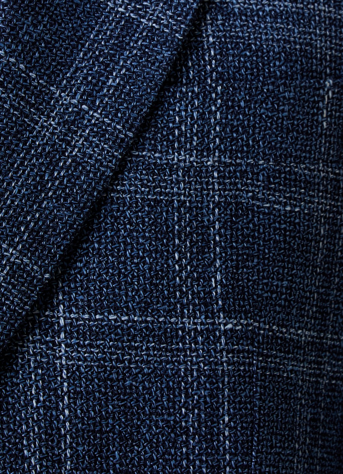 Oscar Jacobson Fogerty regular fit colbert in wolblend met klepzakken  - detail 5 indigo