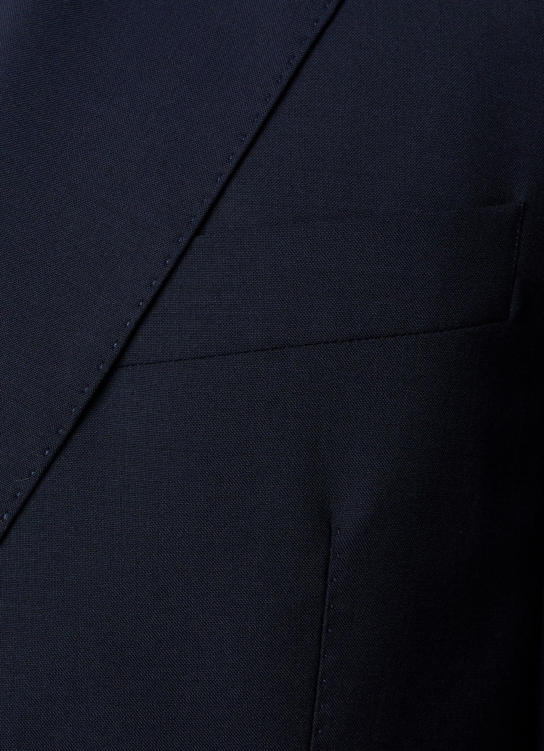 Oscar Jacobson Fogerty regular fit colbert met klepzakken - detail 6 donkerblauw