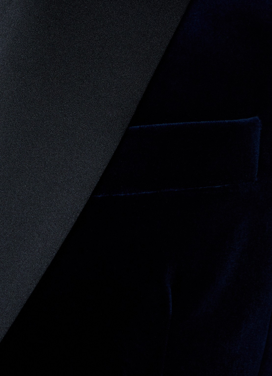 Oscar Jacobson Frampton regular fit colbert in wolblend met klepzakken - detail 5 donkerblauw