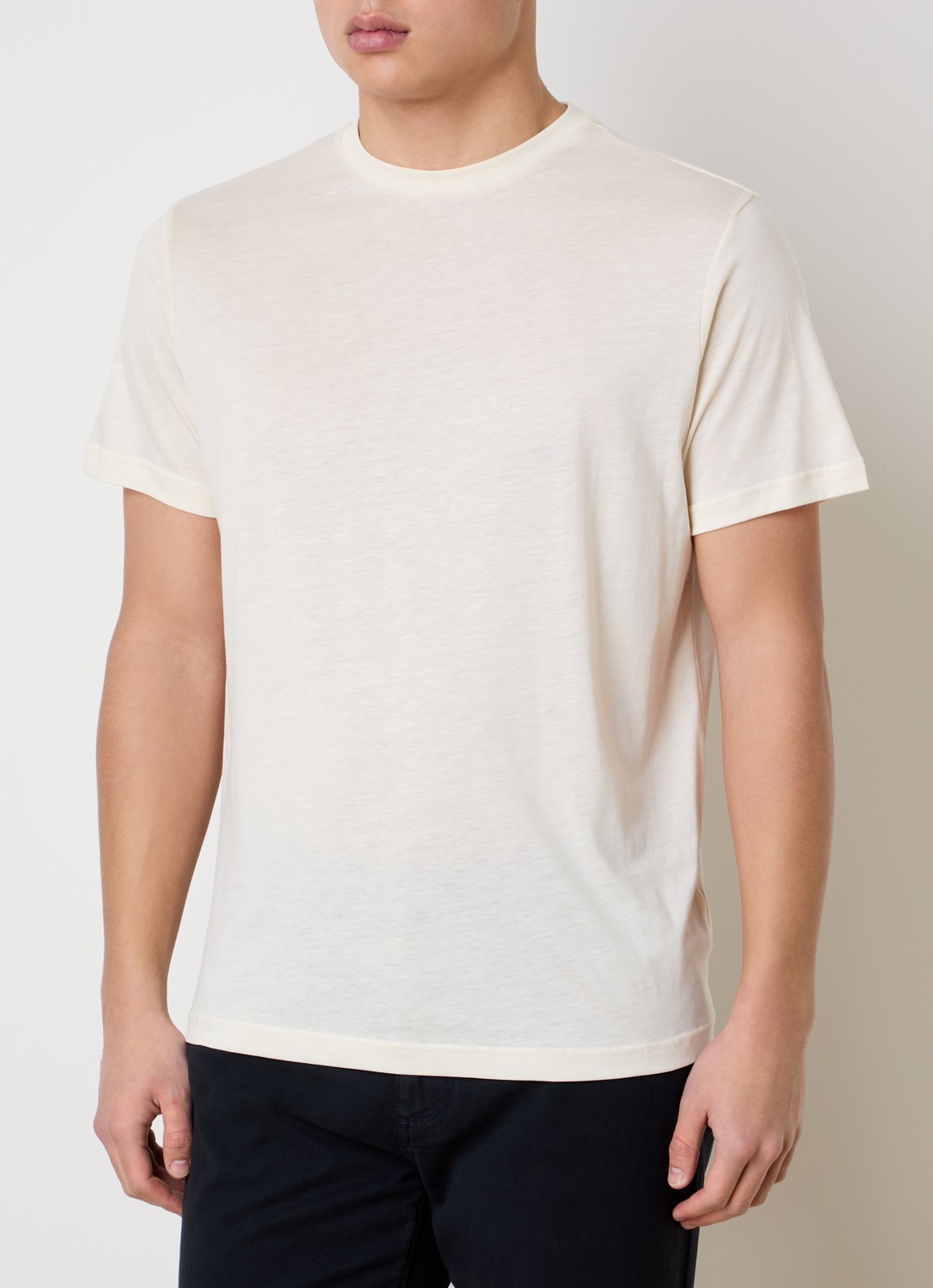 Oscar Jacobson Kim T-shirt  - detail 4 vanillegeel
