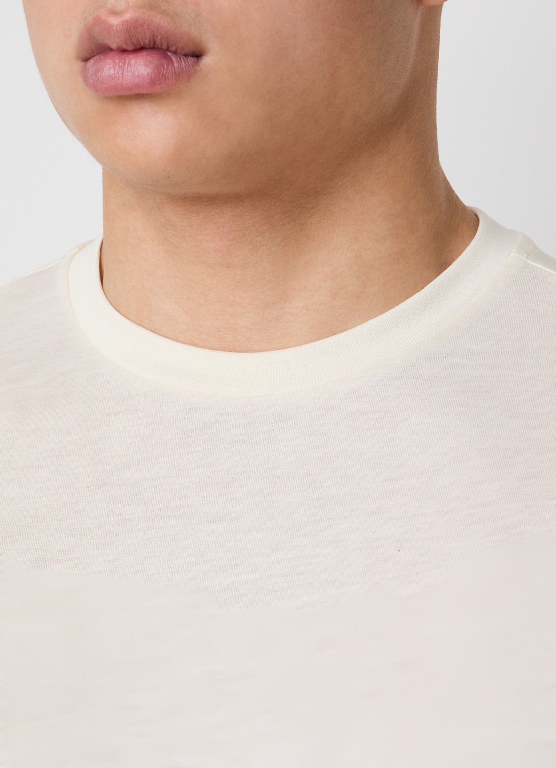 Oscar Jacobson Kim T-shirt  - detail 5 vanillegeel